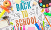 Colorful Back To School Mockup Psd