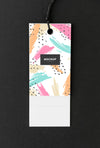 Colorful Bookmark Tag Mockup Design Psd