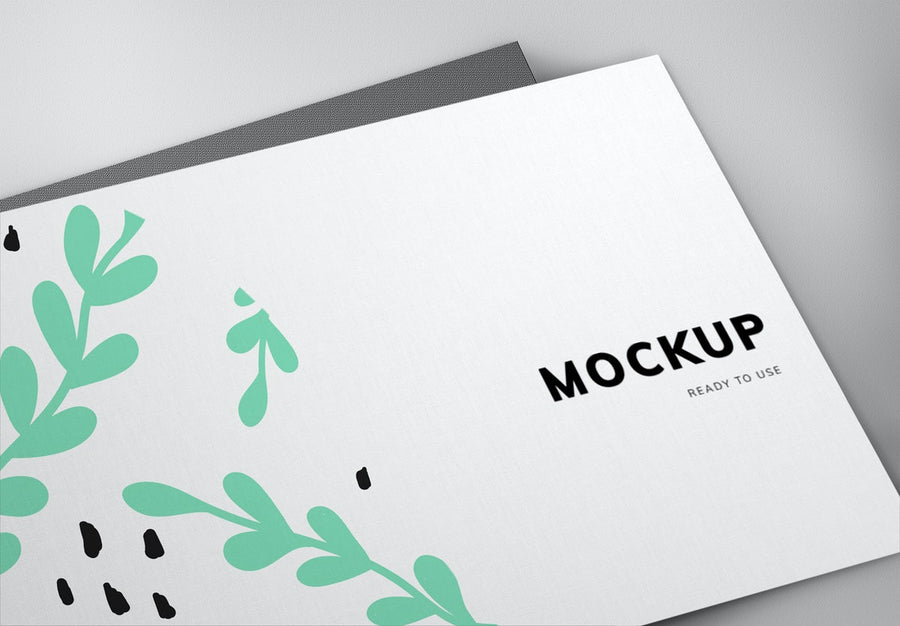 Colorful Business Card Mockup Design