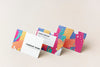 Colorful Business Cards Mockup Design Psd