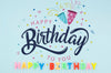 Colorful Concept For Birthday Party Psd
