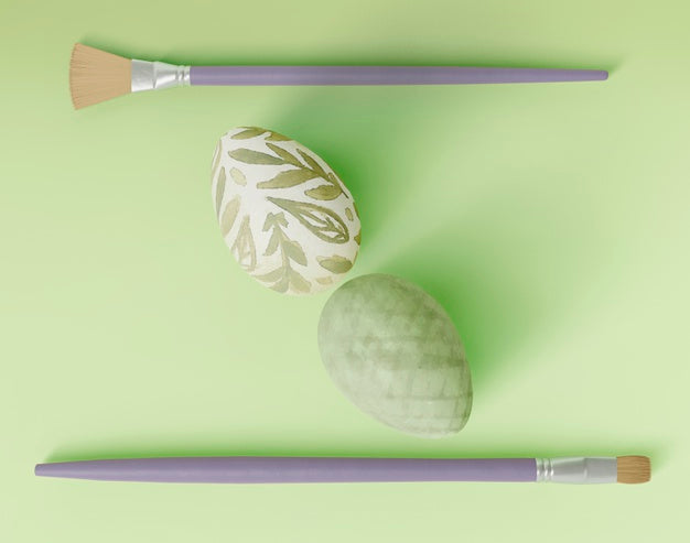 Colorful Easter Concept Mock-Up Psd