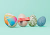 Colorful Easter Concept Mock-Up Psd