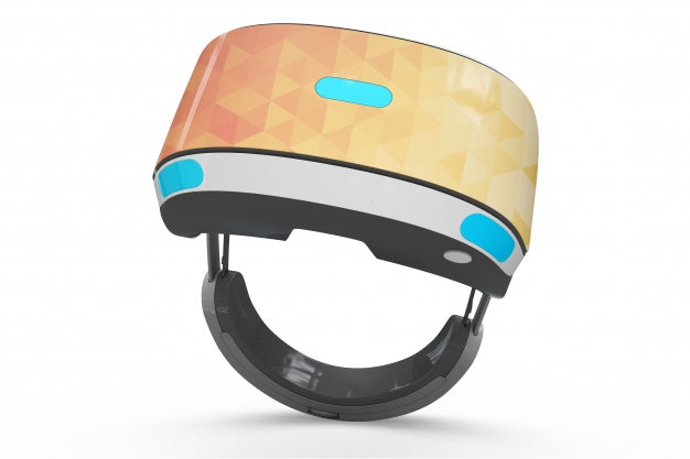 Colorful Gear Vr Mockup Psd