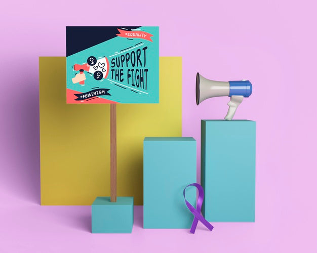 Colorful Girl Power Assortment Psd