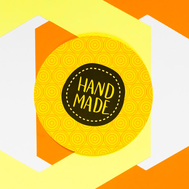 Colorful Handmade Frame With Mock-Up Psd