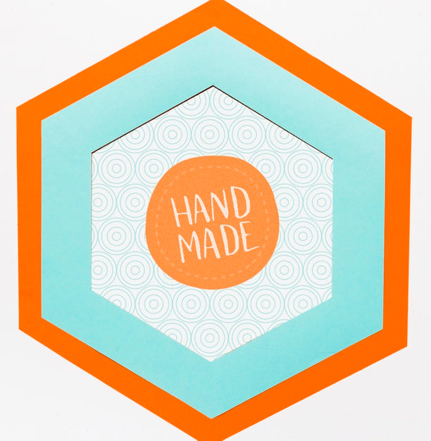 Colorful Handmade Frame With Mock-Up Psd