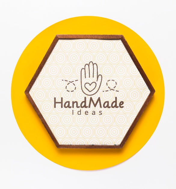 Colorful Handmade Frame With Mock-Up Psd