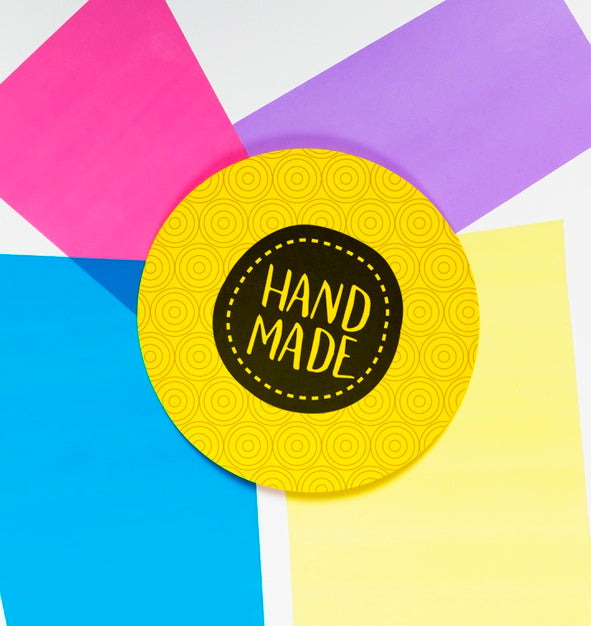 Colorful Handmade Frame With Mock-Up Psd