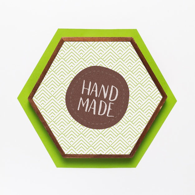 Colorful Handmade Frame With Mock-Up Psd