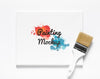 Colorful Painting Concept Mock-Up Psd