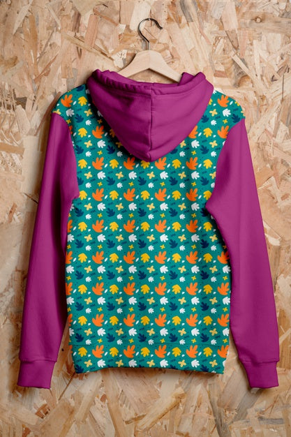 Colorful Shirt Concept Mock-Up Psd