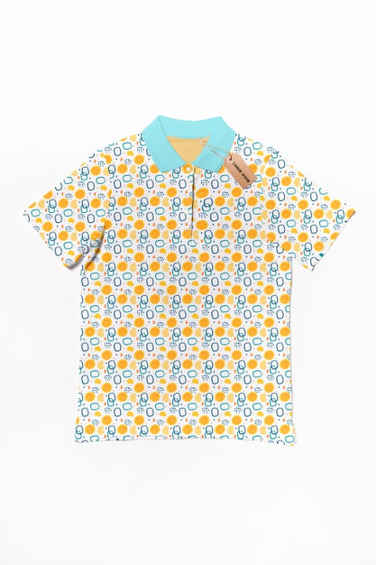 Colorful Shirt Concept Mock-Up Psd