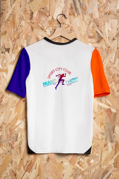 Colorful Shirt Concept Mock-Up Psd