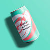 Colorful Soda Can Mockup For Beverage Packaging Design Psd