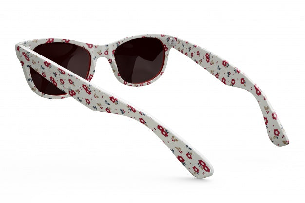 Colorful Sunglasses Mockup Psd