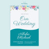 Colorful Wedding Concept Flyer Psd
