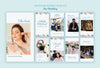 Colorful Wedding Concept Social Media Template Psd