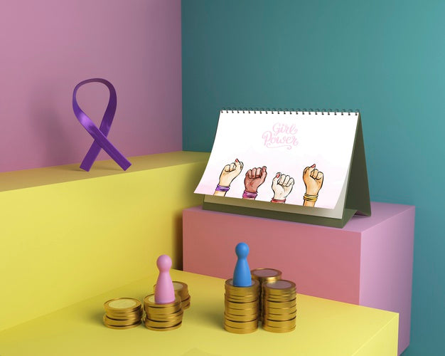 Colourful Girl Power Assortment Psd