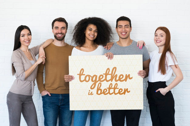 Community Ethnical Concept Mock-Up Psd