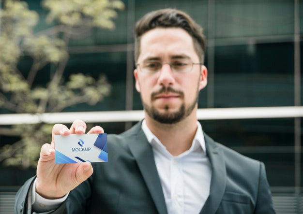 Company Visit Card Identity Template Psd