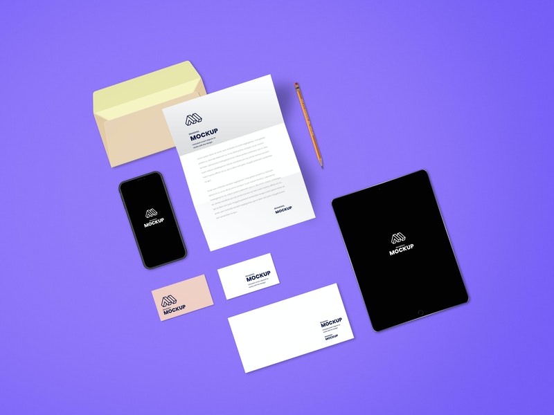 Complete Branding Psd Mockup