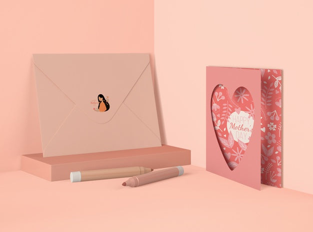 Composition For Mother'S Day Mock-Up Psd
