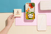 Composition Of Bento Box With Mock-Up Card Psd