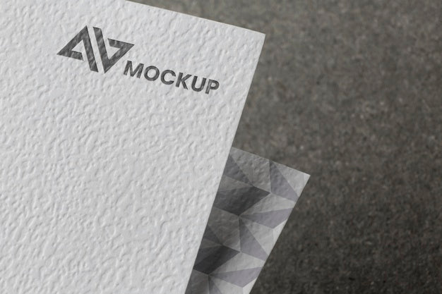 Composition Of Branding Mock-Up On Card Psd