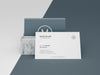 Composition Of Business Card Mock-Up Psd