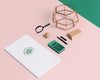 Composition Of Business Elements With Cover Mockup Psd