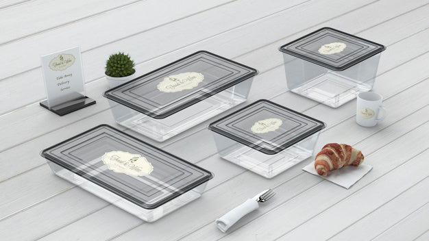 Composition Of Casserole Mockups Psd