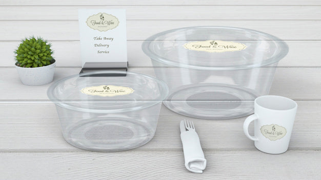 Composition Of Casserole Mockups Psd