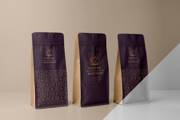 Composition Of Coffee Shop Elements Mock-Up Psd