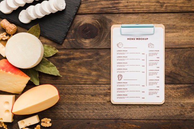 Composition Of Delicious Types Of Food Psd