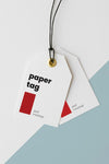 Composition Of Mock-Up Paper Tags Psd