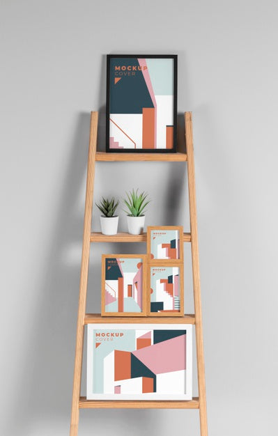 Composition Of Modern Mock-Up Frames Psd