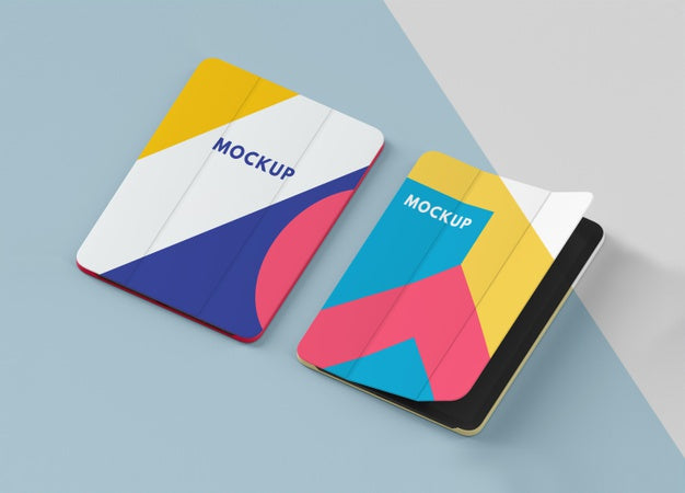 Composition Of Tablet Case Mock-Up Psd