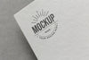 Composition With Company Branding Card Mock-Up Psd