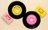 Composition With Vinyl Records Mock-Up Psd