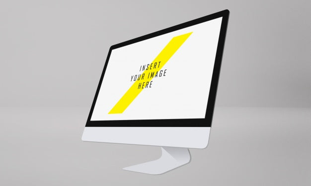 Computer Screen Mock Up Psd