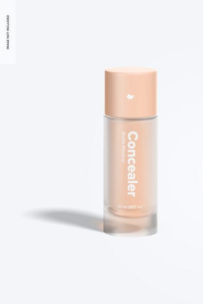 Concealer Bottle Mockup Psd
