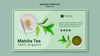 Concept For Banner Template For Matcha Tea Psd