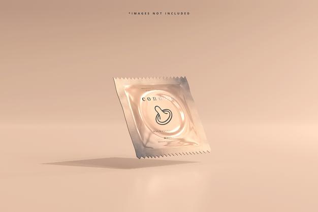 Condom Packaging Mockup Psd