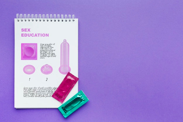 Condoms Frame With Copy-Space Psd