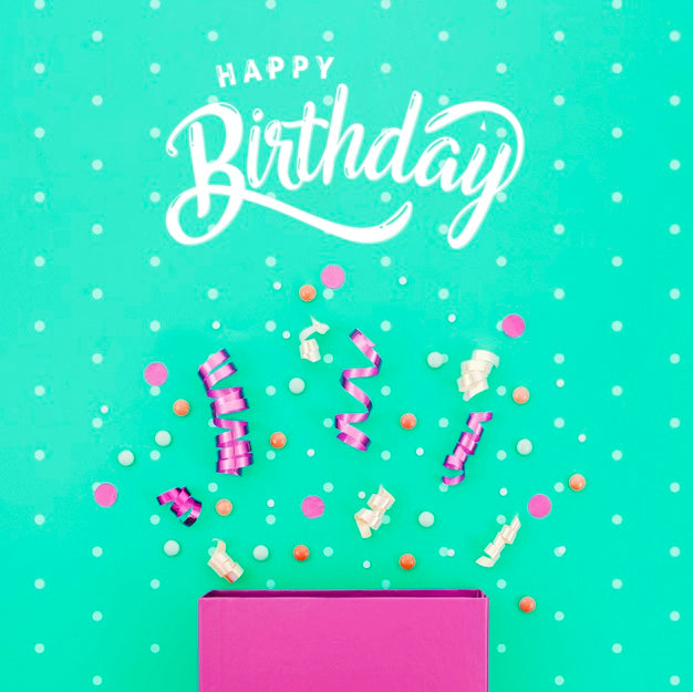 Confetti And Festive Preparations Psd