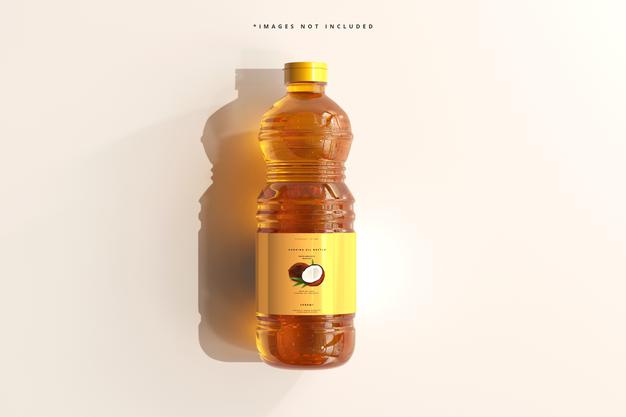Cooking Oil Bottle Mockup Psd