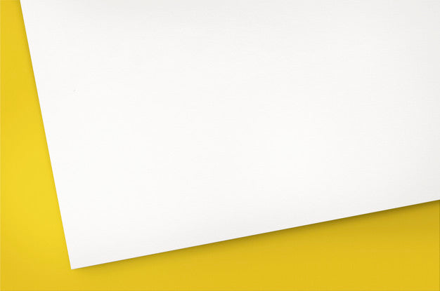 Copy Space For A Big Sheet Of Empty Paper Psd