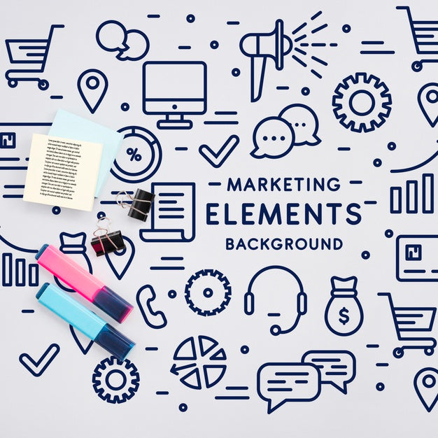 Copy-Space With Tools Mock-Up Psd