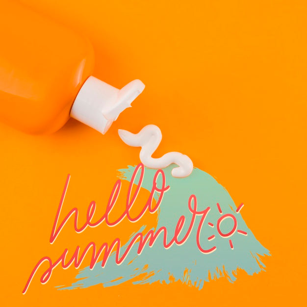 Copyspace Mockup For Summer Concepts Psd